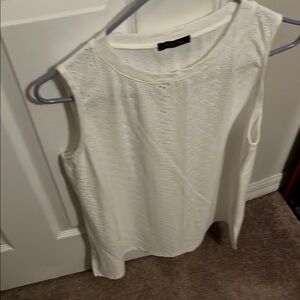 Express White Tank Top